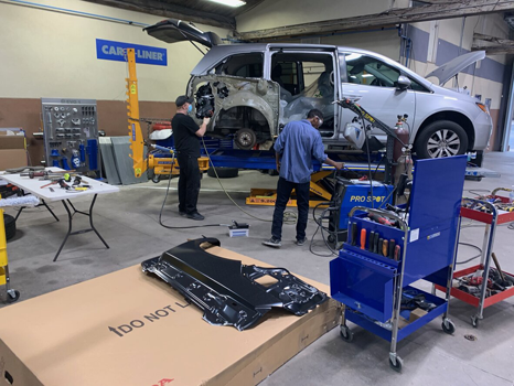 Collision Repair Work